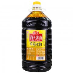 海天草菇酱油4.9L/桶